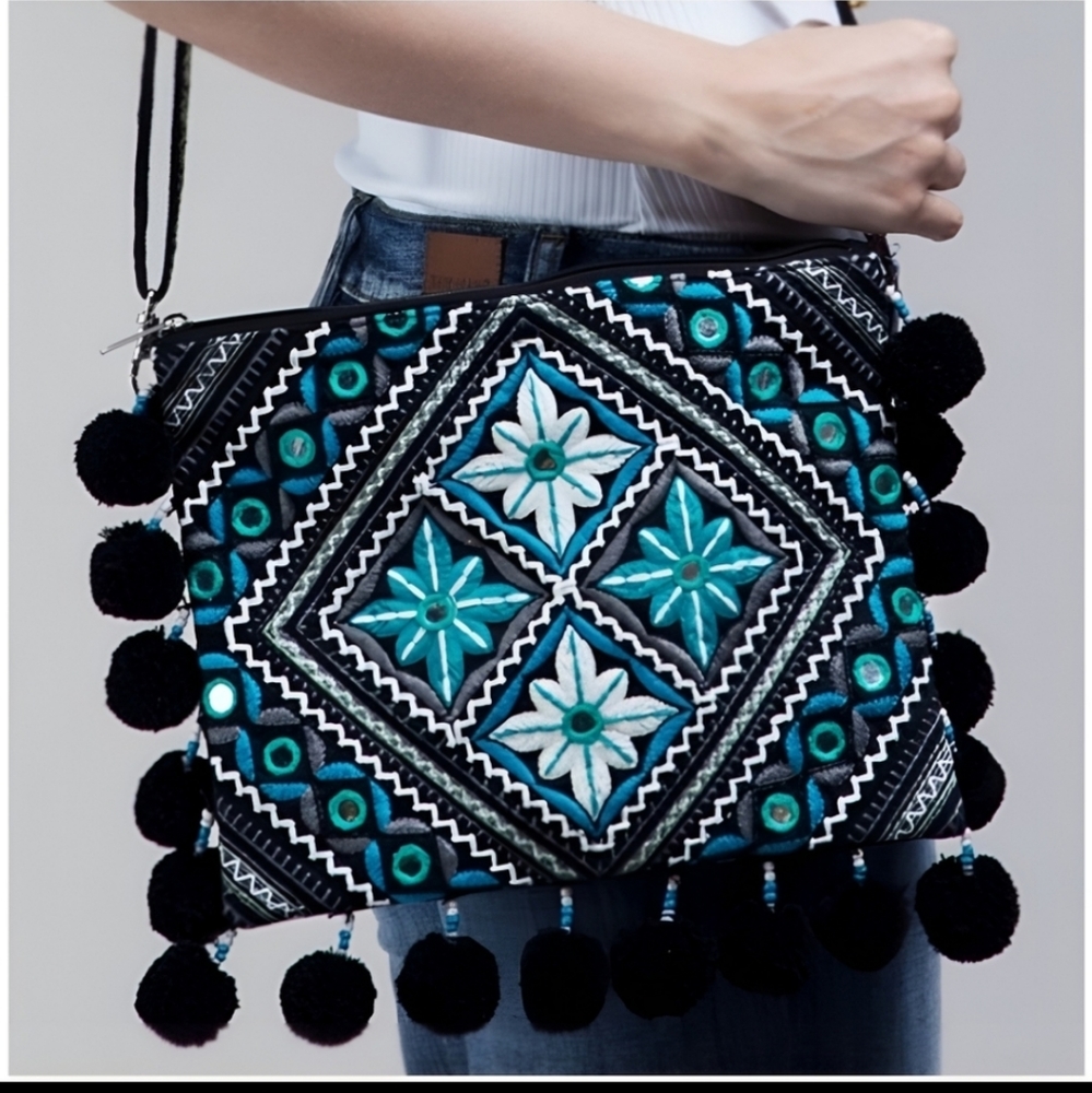 Bohemian purse